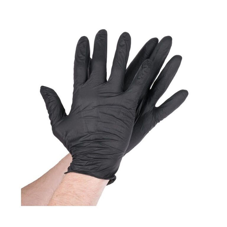 Guante Nitrilo S/P Negro Extra T/G 100uds